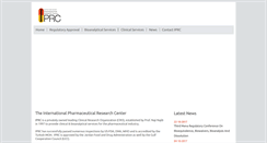 Desktop Screenshot of iprc.com.jo